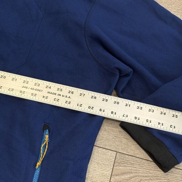 Vintage REI Jacket Mens XXL Blue Polartec Fleece Full Zip Outdoor 90s Retro Hike - Picture 5 of 9